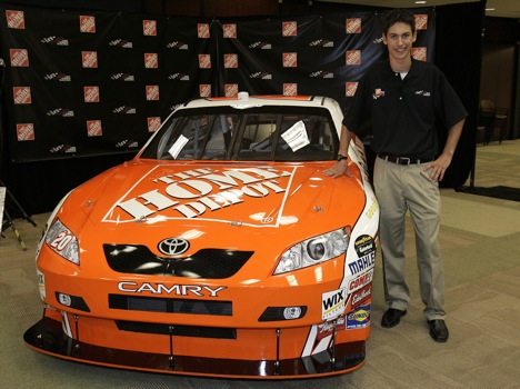 joey logano pictures. Joey Logano#39;s 2009 #20 Home